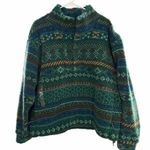 Alpine Design Women’s Multicolor Textured Sweater Size Large NWT PTP 25”